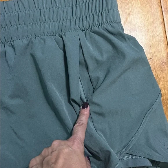 Avia Sage Green Athletic Shorts 3X Athleisure Workout Running Gym Activewear - Picture 7 of 10